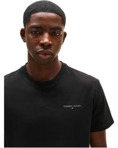 TOMMY HILFIGER T-SHIRT MANICA CORTA DM0DM21780BDS UOMO NERO BLACK