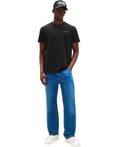 TOMMY HILFIGER T-SHIRT MANICA CORTA DM0DM21780BDS UOMO NERO BLACK
