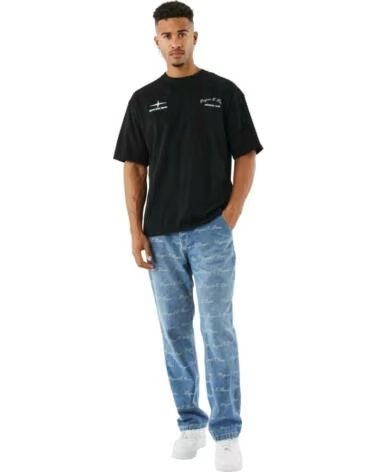 PROJECT X PARIS KURZARM-T-SHIRT 2512023-BK IN SCHWARZ FÜR HERREN NOIR