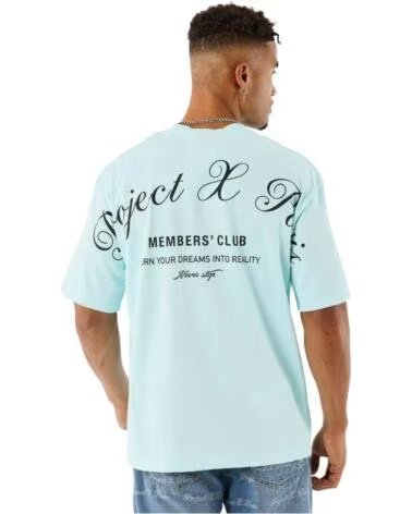 PROJECT X PARIS KURZARM-T-SHIRT 2512023-MI FÜR HERREN VERT