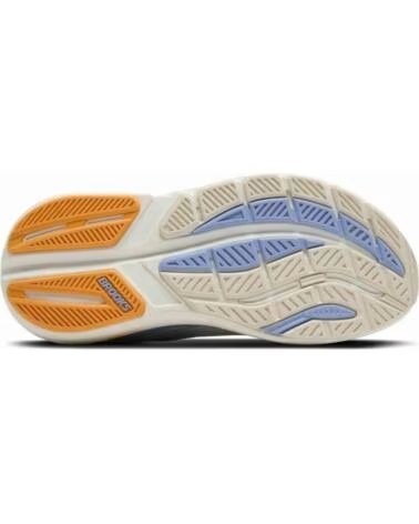 SCARPE DA RUNNING BROOKS 1204571B151 DONNA COCONUT-BLUE HERON-ORANGE