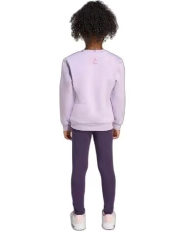 ADIDAS SWEAT-SHIRT À CAPUCHE KB7314 POUR FILLE VIOLET POWPLU-PNKFUS