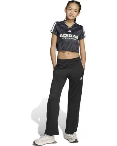 ADIDAS Pantalon De Chandal Jm1581 en negro para ninas BLACK-WHITE