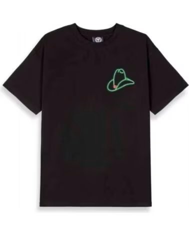 GRIMEY T-SHIRT MANICA CORTA LONE HAND LUCKY LOOTER REGULAR TEE NERO UNISEX