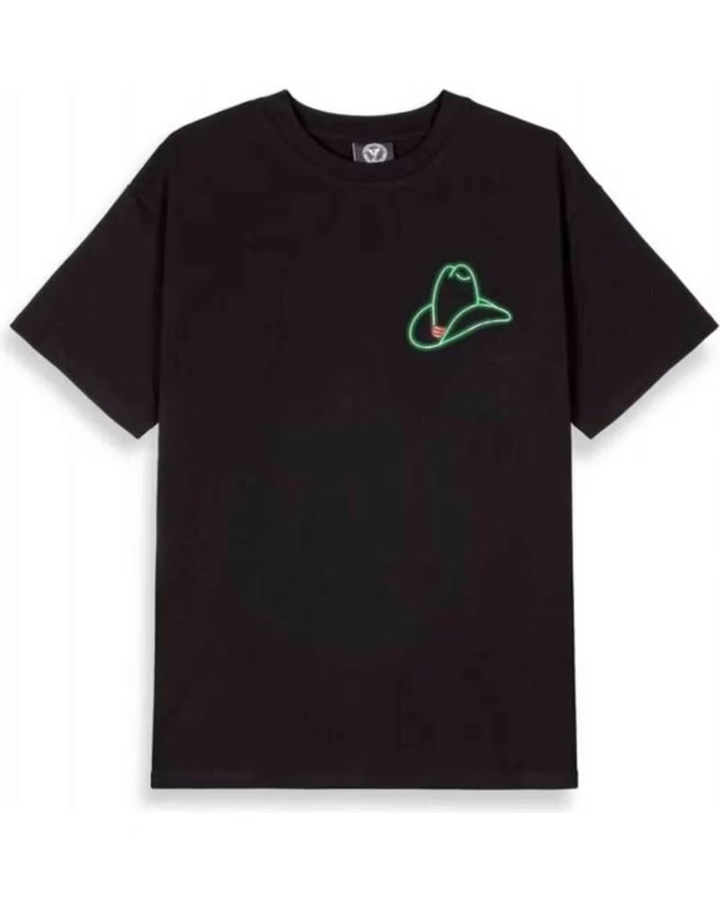 GRIMEY KURZARMSHIRT LONE HAND LUCKY LOOTER REGULAR TEE SCHWARZ UNISEX
