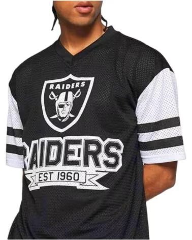 NEW ERA KURZARMSHIRT 12195345 RAIDERS