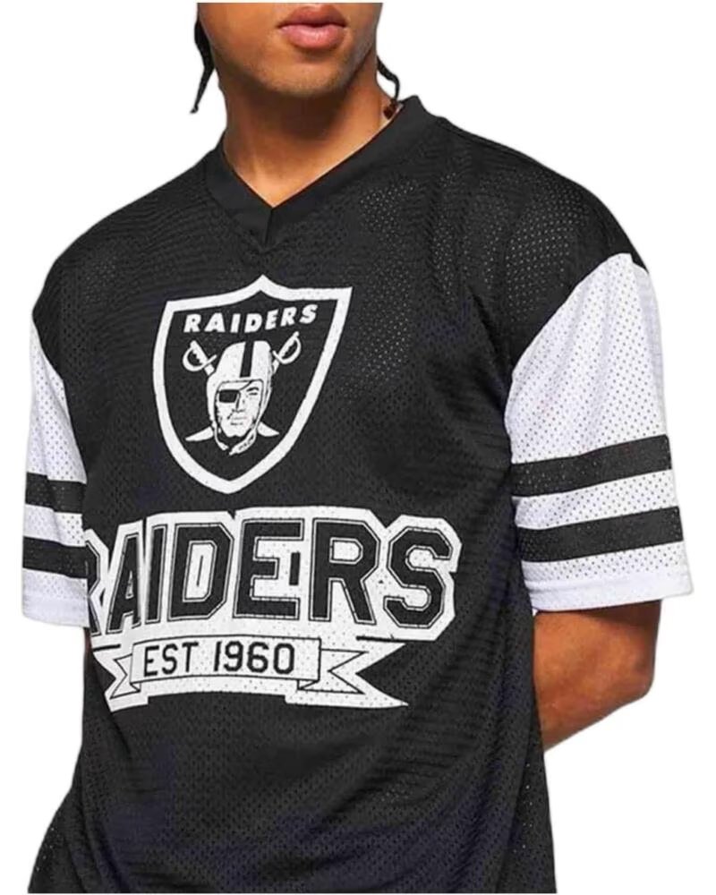 NEW ERA KURZARMSHIRT 12195345 RAIDERS