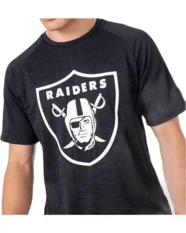 NEW ERA KURZARMSHIRT 12033382 RAIDERS SCHWARZ HERREN