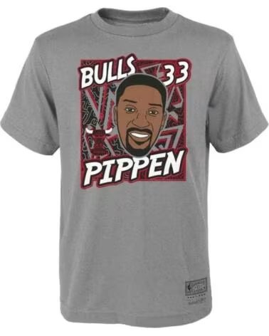 MITCHELL NESS CAMISETA DE MANGA CORTA EN2B7BME8N01-BULSP PARA NIÑOS UNISEX