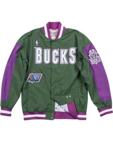 MITCHELL NESS JACKE AWJKLG18043-MBUDKGN96 GRÜN HERREN