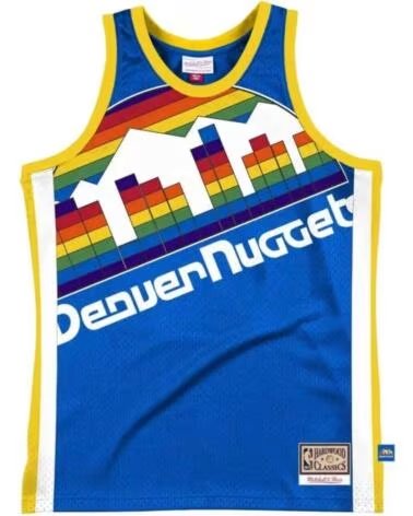 MITCHELL NESS CANOTTA DA BASKET MSTKBW19146-DNUROYA BLU UOMO