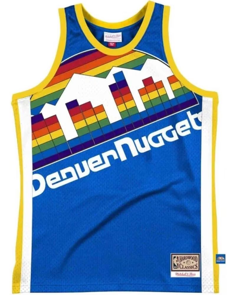 MITCHELL NESS CANOTTA DA BASKET MSTKBW19146-DNUROYA BLU UOMO