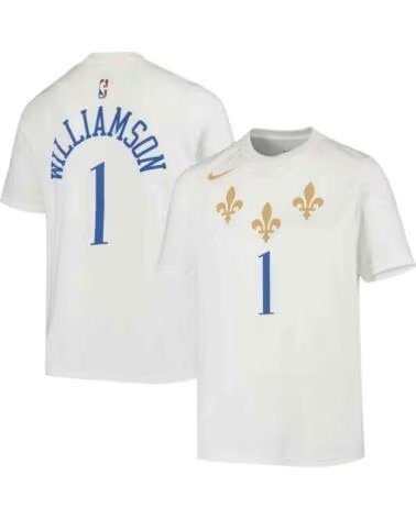 NIKE CAMISETA DE BALONCESTO EZ2B7BCN4-PELZW BLANCO NIÑOS UNISEX