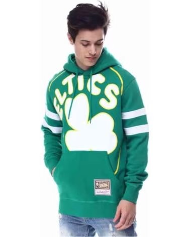 MITCHELL NESS Sudadera Fphdbw19165-Bcegren en verde para unisex