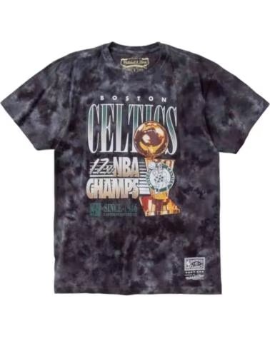 MITCHELL NESS CAMISETA DE MANGA CURTA BMTRFH21APP002-BCEBLCK UNISSEX