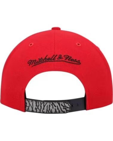 MITCHELL NESS Gorra 6Hssmm19505-Cbuscwh en rojo para unisex