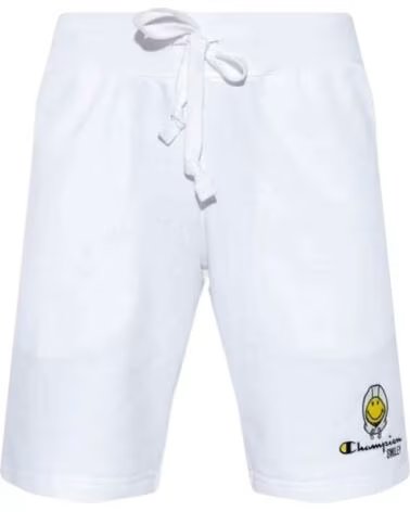 CHAMPION PANTALONCINI 218219-CHA-WW001 BIANCO UOMO