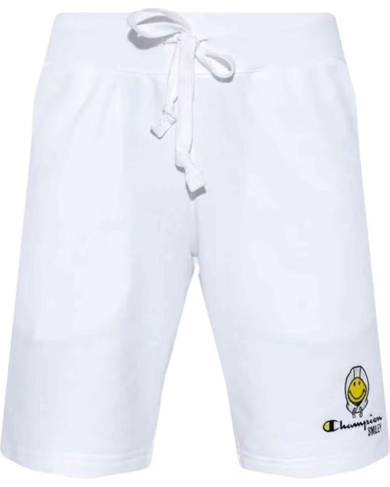 CHAMPION PANTALONCINI 218219-CHA-WW001 BIANCO UOMO