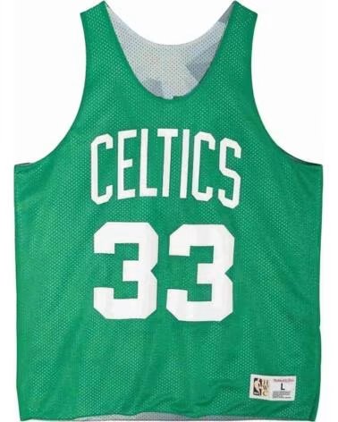MITCHELL & NESS MAILLOT DE BASKETBALL TMTK3208-BCEYYLBIGN VERT HOMME