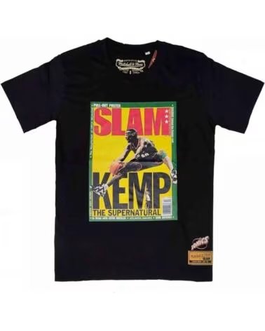 MITCHELL & NESS MAGLIETTA A MANICA CORTA BMTRINTL1059 SSUBLCK