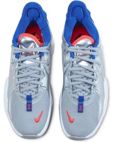 NIKE CHAUSSURES DE BASKETBALL CW3143 005 EN ARGENTÉ POUR HOMME