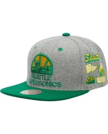 MITCHELL NESS Gorra Hhss4786-Ssuyypppgrey en gris para unisex