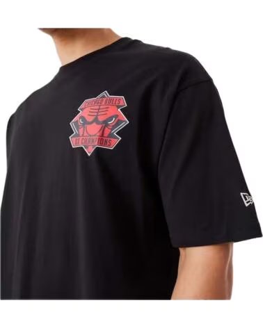 NEW ERA T-SHIRT CHICAGO BULLS 60332204 SCHWARZ