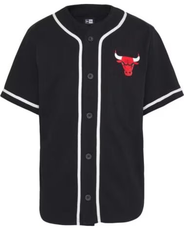 NEW ERA MAGLIETTA A MANICA CORTA CHICAGO BULLS NBA BASEBALL 138210