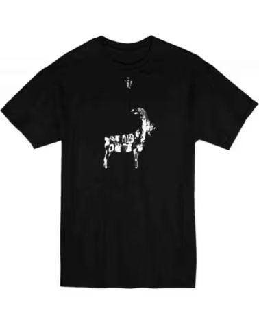 CROSSOVER CULTURE T-SHIRT A MANICA CORTA CS22-09-RUC IN NERO PER UNISEX