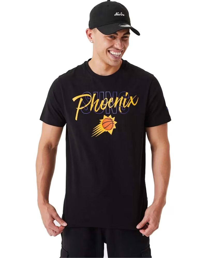 NEW ERA KURZARM-T-SHIRT 60332196 IN SCHWARZ FÜR HERREN