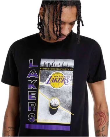 NEW ERA T-SHIRT MANICA CORTA 12893099 NERA DA UOMO