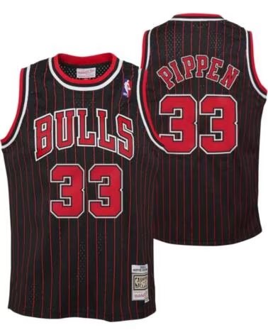 MITCHELL NESS CAMISETA DE BALONCESTO EN2B7BLTO-BULSP EN NEGRO PARA NINOS