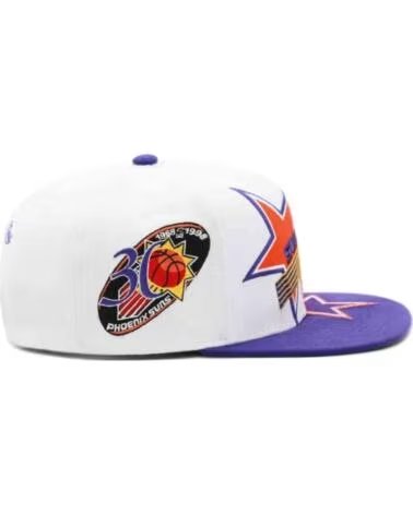 MITCHELL NESS Gorra Hhss6760-Psuyypppwhit en blanco para unisex