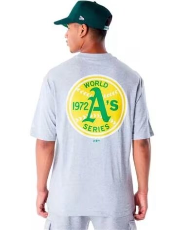 NEW ERA T-SHIRT MANICA CORTA 60564778 GRIGIA DA UOMO