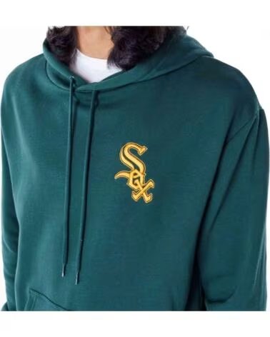NEW ERA Sudadera Con Capucha 60564748 en verde para unisex