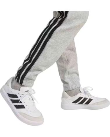 ADIDAS Pantalon De Chandal Je0304 en gris para ninos unisex MGREYH-BLACK