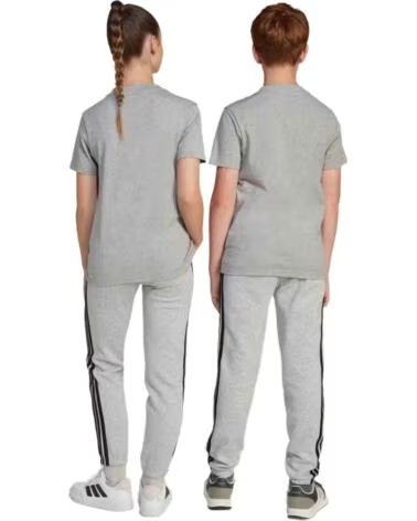ADIDAS Pantalon De Chandal Je0304 en gris para ninos unisex MGREYH-BLACK