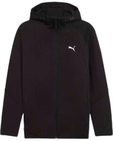 PUMA KAPUZENPULLOVER 688231-01 MIT REISSVERSCHLUSS HERREN NEGRO