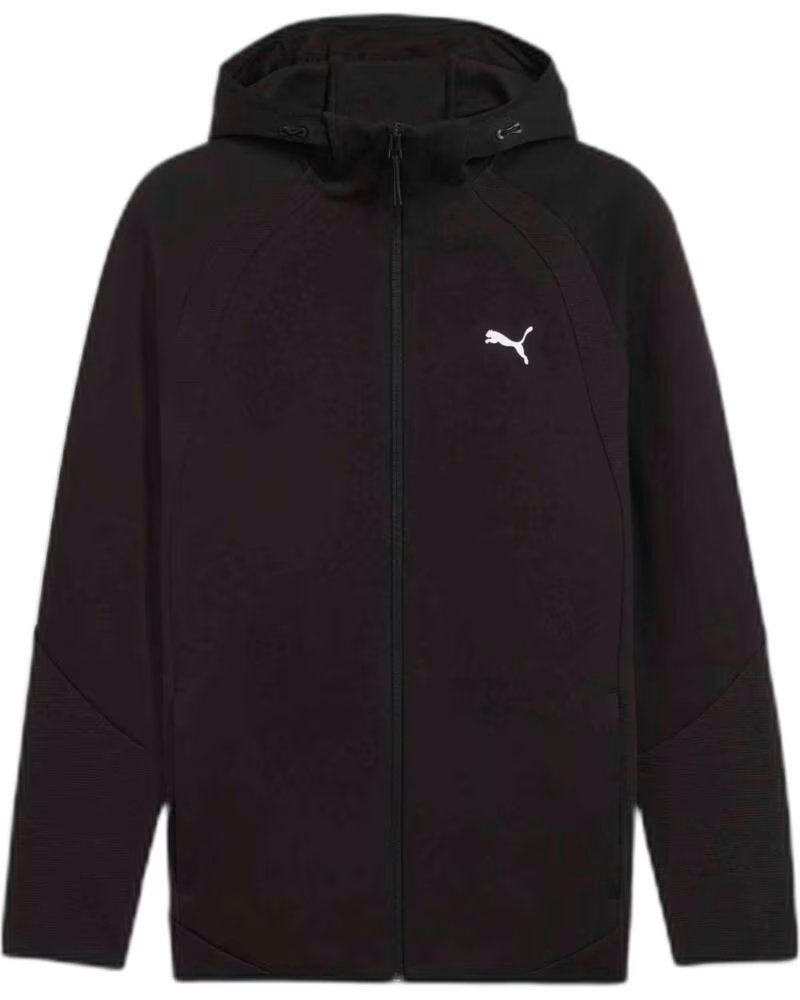 PUMA KAPUZENPULLOVER 688231-01 MIT REISSVERSCHLUSS HERREN NEGRO
