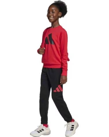ADIDAS Sudadera Jd2099 en rojo para ninos unisex PURRUB-BLACK
