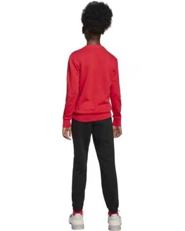 ADIDAS Sudadera Jd2099 en rojo para ninos unisex PURRUB-BLACK