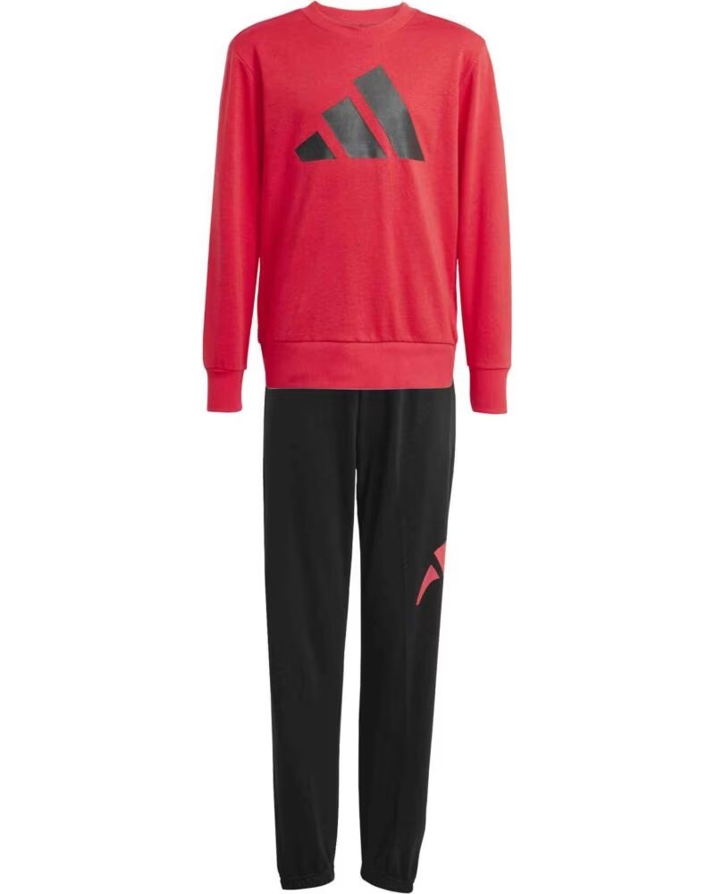 ADIDAS Sudadera Jd2099 en rojo para ninos unisex PURRUB-BLACK