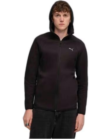 PUMA KAPUZENPULLOVER 688231-01 MIT REISSVERSCHLUSS HERREN NEGRO