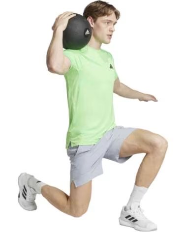 ADIDAS T-SHIRT A MANICA CORTA JW7281 VERDE DA UOMO LIBUME