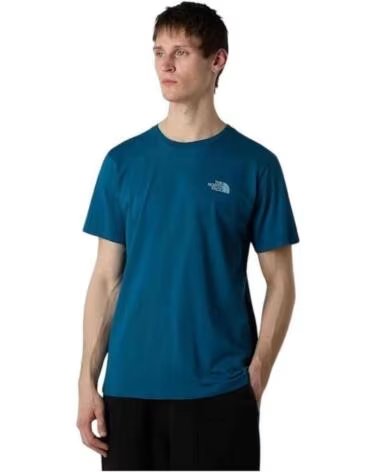 THE NORTH FACE T-SHIRT MANICHE CORTE NF0A8EE7BSI1 BLU UOMO BLUE