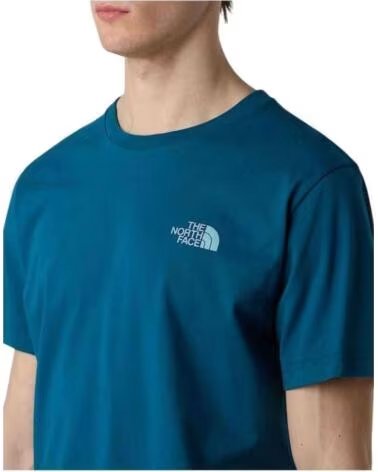 THE NORTH FACE KURZARM-T-SHIRT NF0A8EE7BSI1 BLAU HERREN BLUE