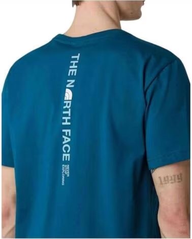 THE NORTH FACE KURZARM-T-SHIRT NF0A8EE7BSI1 BLAU HERREN BLUE