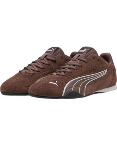 PUMA Zapatillas 402681-05 en marron para mujer FLAT BRONZE-PUMA WHITE