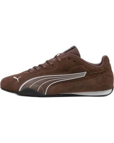 PUMA Zapatillas 402681-05 en marron para mujer FLAT BRONZE-PUMA WHITE