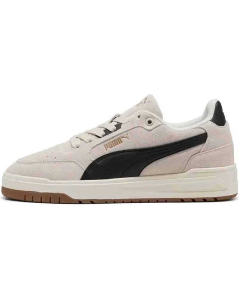 PUMA Zapatillas 402597-01 en beige para unisex VAPOR GRAY-PUMA BLACK-PUMA GOLD